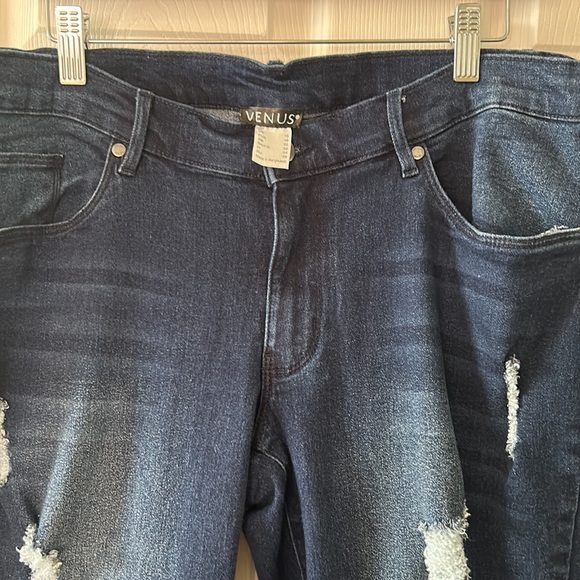 Venus Plus Size 16 Lift Ripped Jeans - Picture 2 of 6